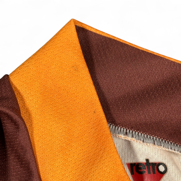 Bridgeport Brewing Cycling Jersey Adult LARGE Orange Retro Haymaker Ale Rooster - Picture 9 of 11